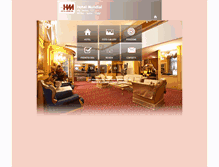 Tablet Screenshot of mondialhotelrome.com
